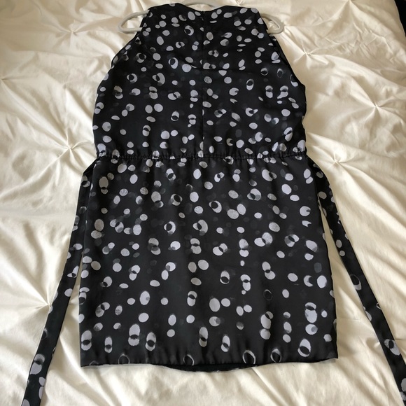 VINCE Abstract Polka Dot, Loose Fitting, Dress - Picture 3 of 8